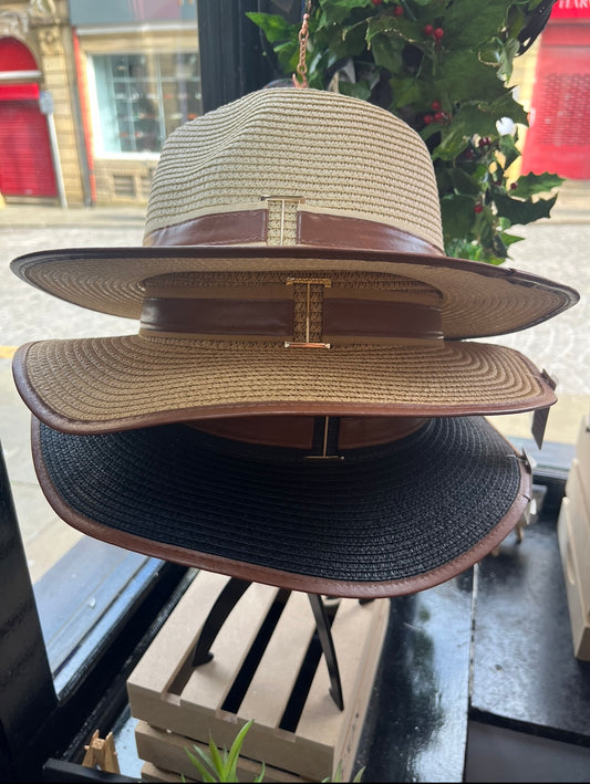 Gold Buckle Detail Hat (2 Colours)