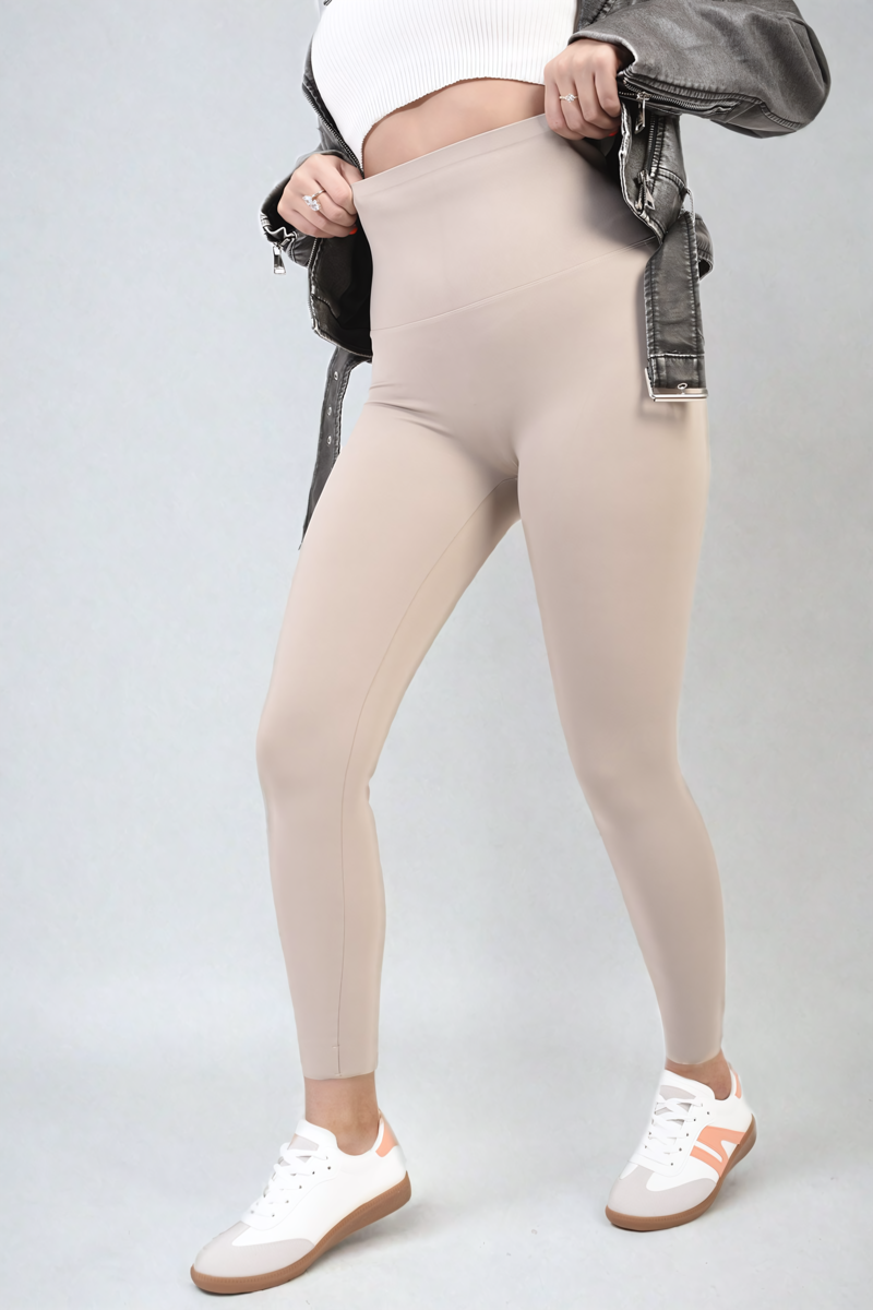 High Waist Wide Waistband Leggings